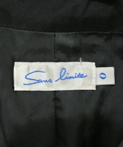 Sans limite（サンリミット）その他 黒 サイズ:0(M位) メンズ/2200682260039