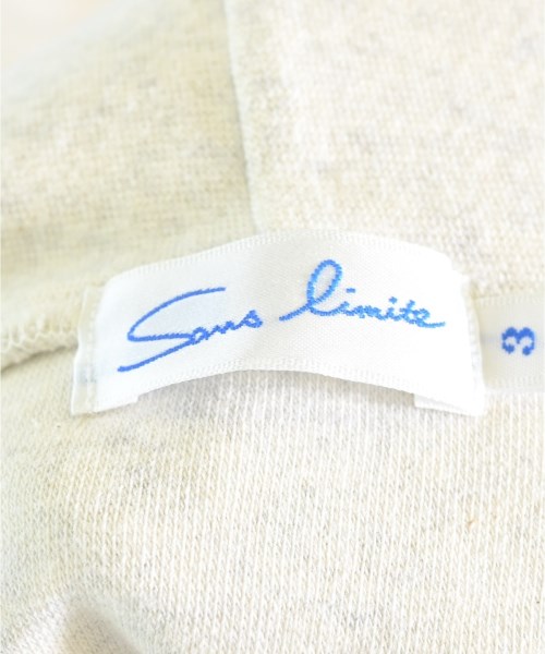 Sans limite（サンリミット）パーカー 白 サイズ:3(XXL位) メンズ/2200677868332