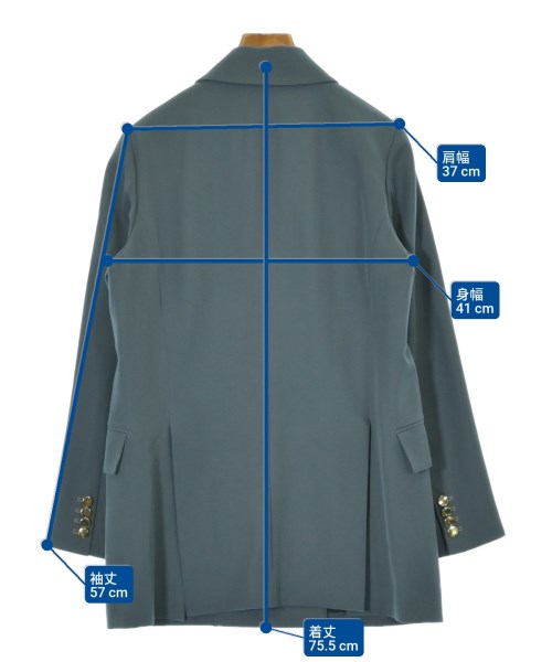 Col Pierrot（コルピエロ）テーラードジャケット グレー サイズ:38(M位) レディース/2200676821017