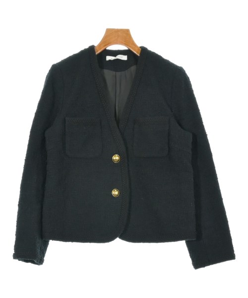 Col Pierrot(コルピエロ)ノーカラージャケット 黒 サイズ:-(XL位)/2200643191013