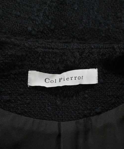 Col Pierrot（コルピエロ）ノーカラージャケット 黒 サイズ:-(XL位) レディース/2200643191013