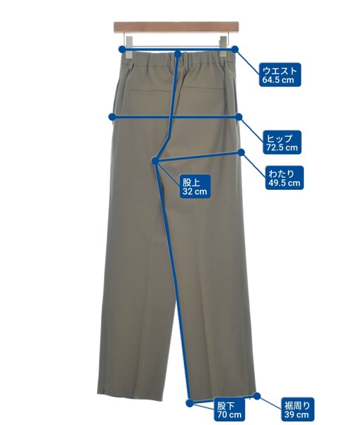 Col Pierrot（コルピエロ）スラックス カーキ サイズ:34(XS位) レディース/2200664290047