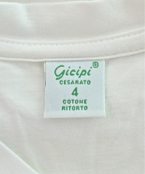 GICIPI（ジチピ）Tシャツ・カットソー 白 サイズ:4(M位) メンズ/2200480721060