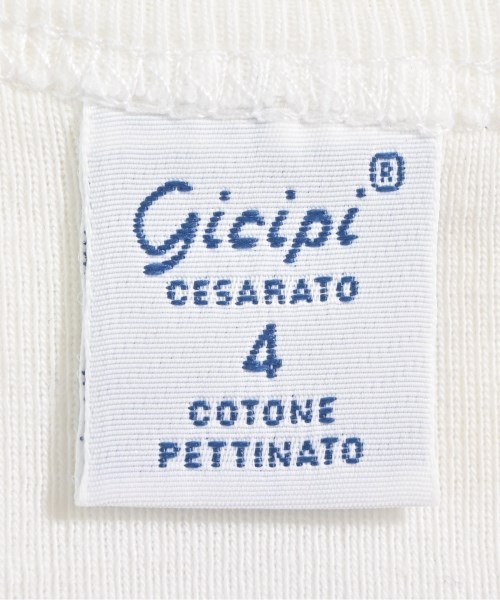 GICIPI（ジチピ）Tシャツ・カットソー 白 サイズ:4(M位) メンズ/2200532843054