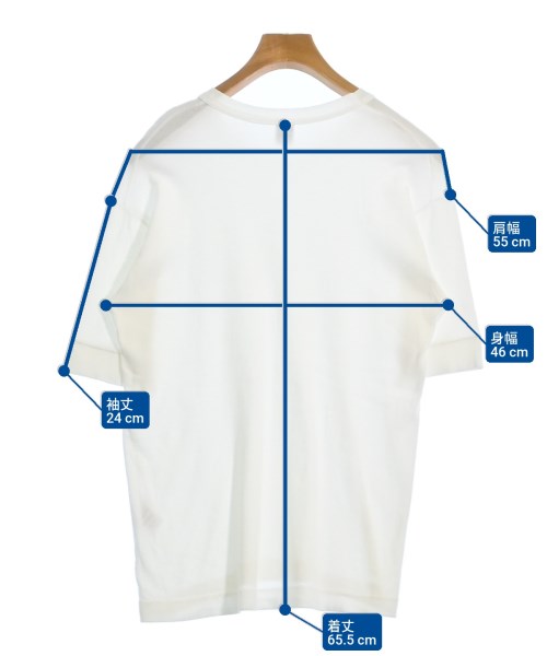 GICIPI（ジチピ）Tシャツ・カットソー 白 サイズ:4(M位) メンズ/2200532843054
