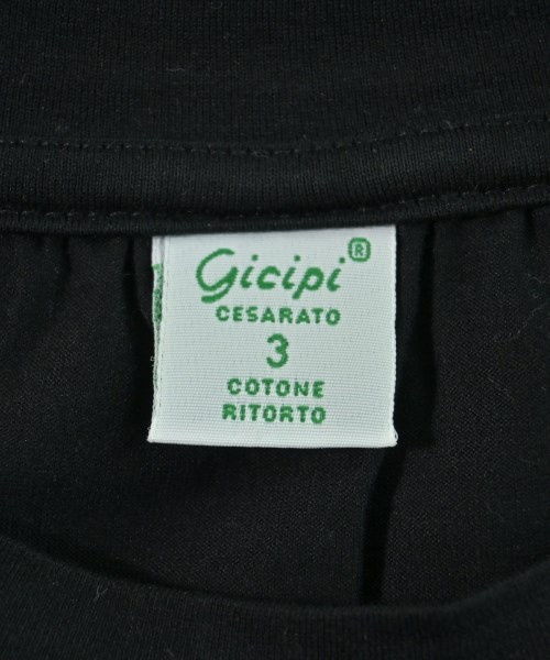 GICIPI（ジチピ）Tシャツ・カットソー 黒 サイズ:3(S位) メンズ/2200622070261