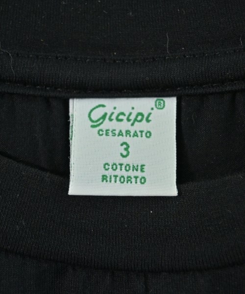 GICIPI（ジチピ）Tシャツ・カットソー 黒 サイズ:3(S位) メンズ/2200622070278