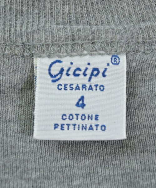 GICIPI（ジチピ）Tシャツ・カットソー グレー サイズ:4(M位) メンズ/2200713806083