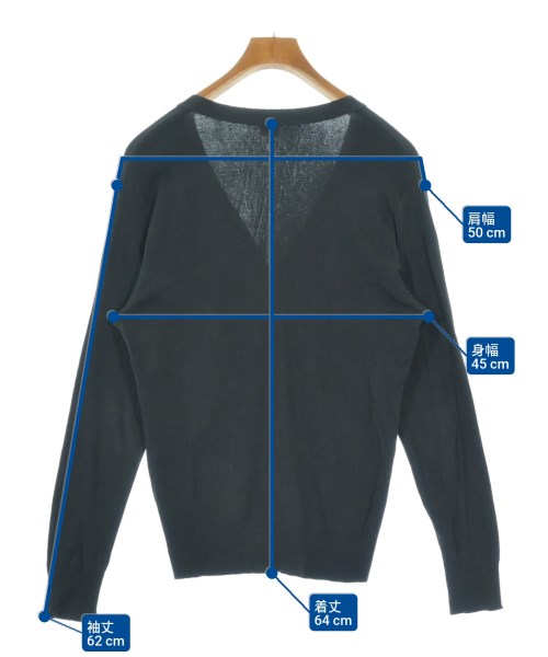 GICIPI（ジチピ）カーディガン 黒 サイズ:3(S位) メンズ/2200651236171