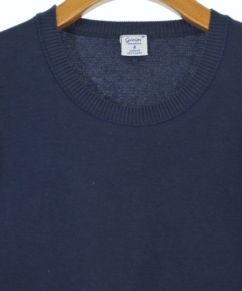 GICIPI（ジチピ）ニット・セーター 紺 サイズ:4(M位) メンズ/2200651236225