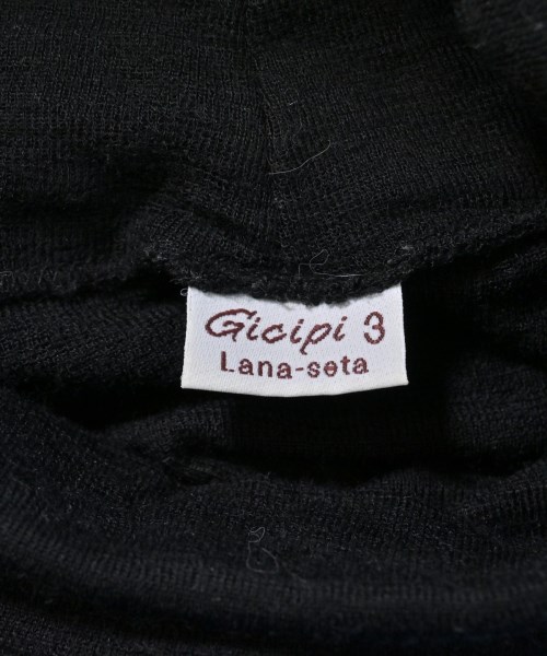 GICIPI（ジチピ）ニット・セーター 黒 サイズ:3(S位) メンズ/2200665747106