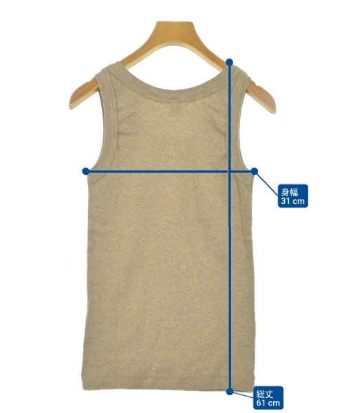 GICIPI（ジチピ）タンクトップ ベージュ サイズ:F レディース/2200643755079