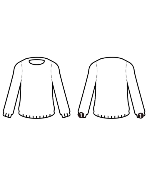 GICIPI（ジチピ）カーディガン 白 サイズ:1(M位) レディース/2200675633079