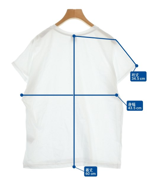 GICIPI（ジチピ）Tシャツ・カットソー 白 サイズ:1(M位) レディース/2200731978021