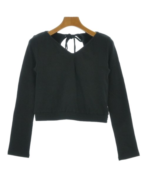 emmi yoga(エミヨガ)ニット・セーター 黒 サイズ:1(S位)/2200650471016