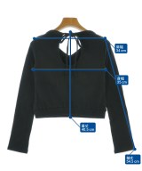 emmi yoga（エミヨガ）ニット・セーター 黒 サイズ:1(S位) レディース/2200650471016