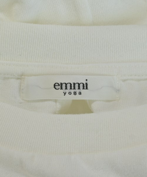 emmi yoga（エミヨガ）Tシャツ・カットソー 白 サイズ:F レディース/2200713326123