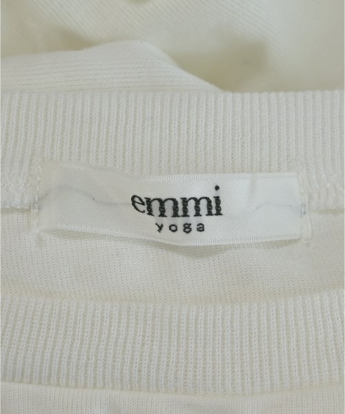 emmi yoga（エミヨガ）Tシャツ・カットソー 白 サイズ:F レディース/2200713326130