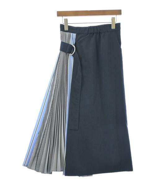 PASSIONE（パッシオーネ）ロング・マキシ丈スカート 紺 サイズ:38(M位) レディース/2200626288266