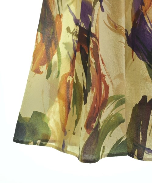 PASSIONE（パッシオーネ）ロング・マキシ丈スカート 黄 サイズ:38(M位) レディース/2200632346158