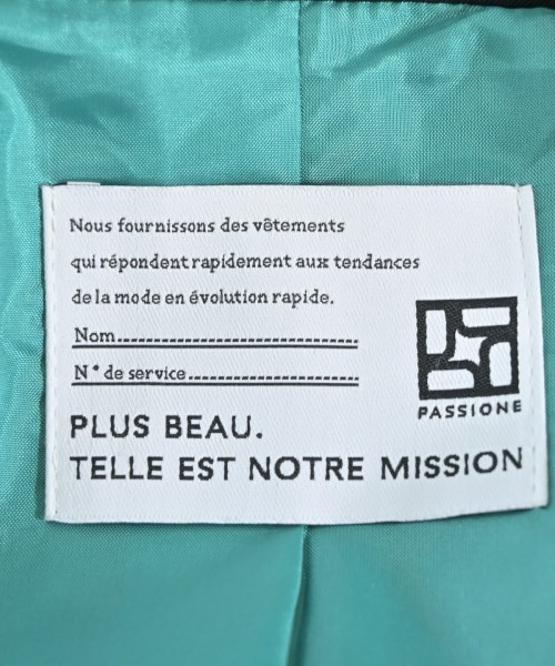 PASSIONE（パッシオーネ）テーラードジャケット 黒 サイズ:38(M位) レディース/2200615352114