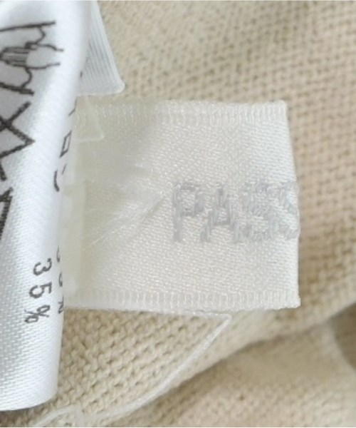 PASSIONE（パッシオーネ）ニット・セーター ベージュ サイズ:38(M位) レディース/2200619730024