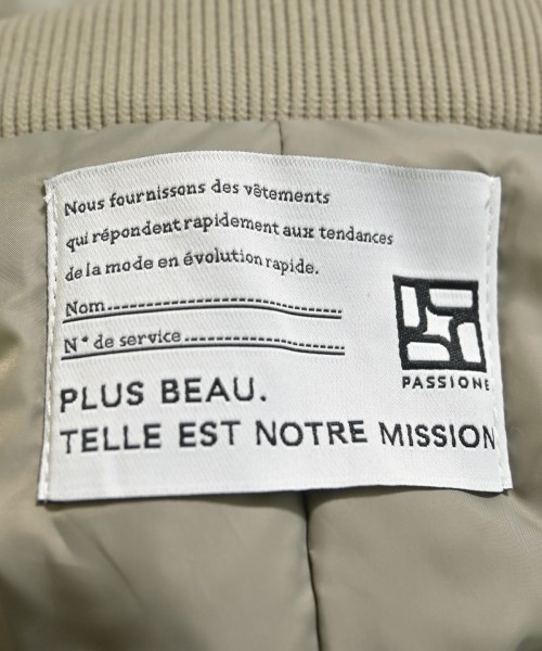 PASSIONE（パッシオーネ）ダウンコート カーキ サイズ:38(M位) レディース/2200669781069