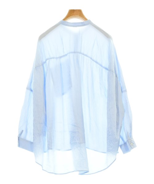 PASSIONE（パッシオーネ）カジュアルシャツ 青 サイズ:38(M位) レディース/2200669781489