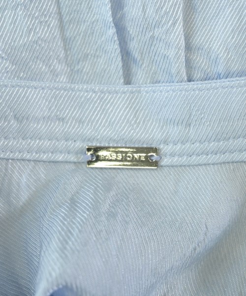 PASSIONE（パッシオーネ）カジュアルシャツ 青 サイズ:38(M位) レディース/2200669781489