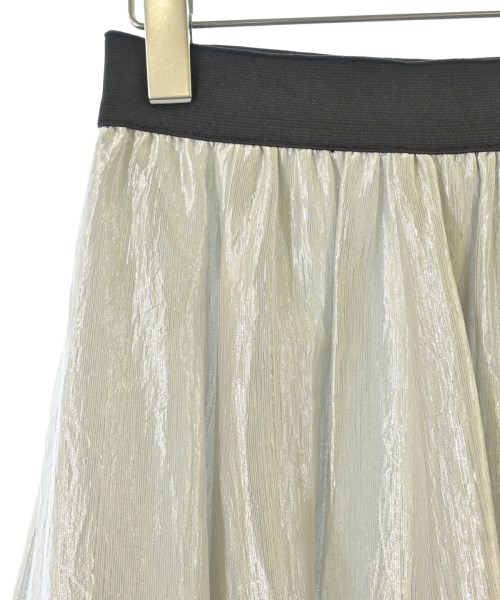 PASSIONE（パッシオーネ）ロング・マキシ丈スカート シルバー サイズ:38(M位) レディース/2200669781601