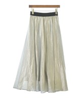 PASSIONE（パッシオーネ）ロング・マキシ丈スカート シルバー サイズ:38(M位) レディース/2200669781601