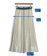 PASSIONE（パッシオーネ）ロング・マキシ丈スカート シルバー サイズ:38(M位) レディース/2200669781601