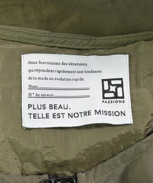 PASSIONE（パッシオーネ）ブルゾン カーキ サイズ:38(M位) レディース/2200673020017
