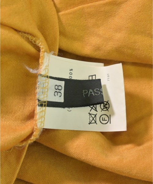 PASSIONE（パッシオーネ）Tシャツ・カットソー オレンジ サイズ:38(M位) レディース/2200650500051