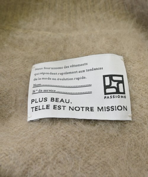 PASSIONE（パッシオーネ）ベスト ベージュ サイズ:38(M位) レディース/2200642551016