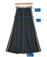 PASSIONE（パッシオーネ）ロング・マキシ丈スカート 黒 サイズ:38(M位) レディース/2200705461139