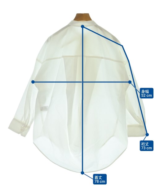 PASSIONE（パッシオーネ）カジュアルシャツ 白 サイズ:38(M位) レディース/2200659184467