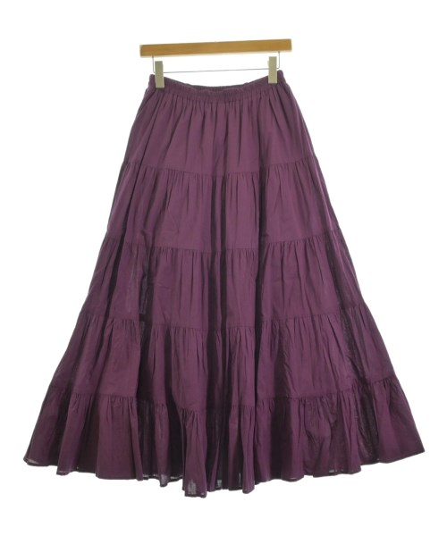 PASSIONE（パッシオーネ）ロング・マキシ丈スカート 紫 サイズ:38(M位) レディース/2200659383099