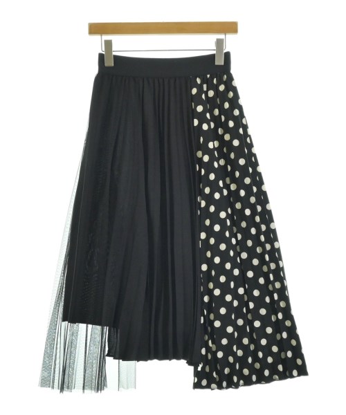 PASSIONE(パッシオーネ)ロング・マキシ丈スカート 黒 サイズ:38(M位)/2200659383105