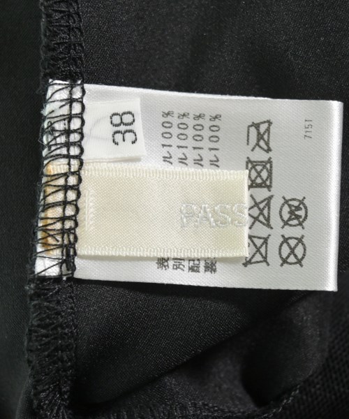 PASSIONE（パッシオーネ）ロング・マキシ丈スカート 黒 サイズ:38(M位) レディース/2200659383105