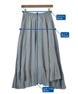 PASSIONE（パッシオーネ）ロング・マキシ丈スカート 青 サイズ:38(M位) レディース/2200661298039