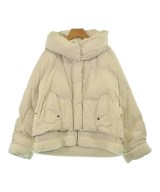 PASSIONE（パッシオーネ）ダウンジャケット/ダウンベスト ベージュ サイズ:38(M位) レディース/2200663855018