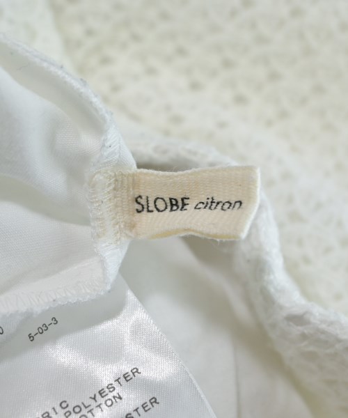 SLOBE citron（スローブシトロン）その他 白 サイズ:F レディース/2200639446011