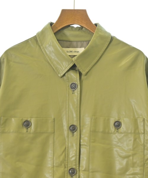 SLOBE citron（スローブシトロン）カジュアルシャツ 緑 サイズ:F レディース/2200654249116