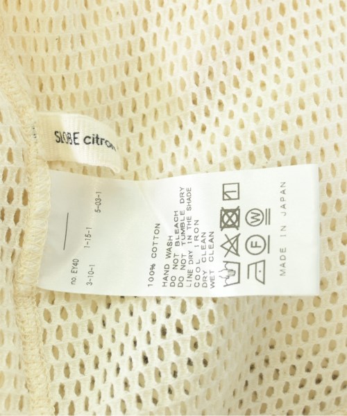 SLOBE citron（スローブシトロン）Tシャツ・カットソー 白 サイズ:F レディース/2200707388021