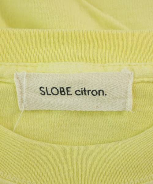 SLOBE citron（スローブシトロン）Tシャツ・カットソー 黄 サイズ:F レディース/2200717834174