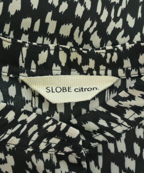 SLOBE citron（スローブシトロン）ブラウス 黒 サイズ:F レディース/2200676140064