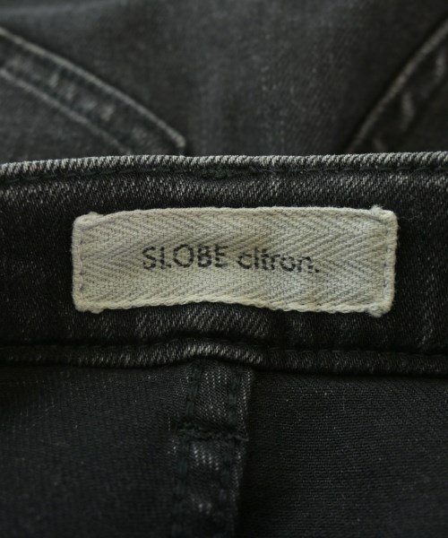SLOBE citron（スローブシトロン）デニムパンツ 黒 サイズ:36(S位) レディース/2200693480099
