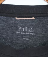 Phil.O.（フィルオー）Tシャツ・カットソー 黒 サイズ:0(XS位) レディース/2200677843070