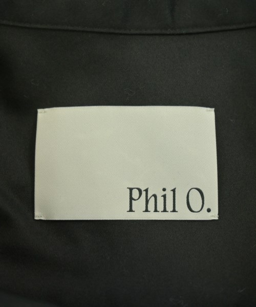 Phil.O.（フィルオー）カジュアルシャツ 黒 サイズ:36(S位) レディース/2200734864017